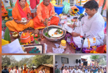 बस्तर सांसद के पैतृक ग्राम में 21 पवित्र नदियों के जल से हुआ बजरंगबली का जलाभिषेक