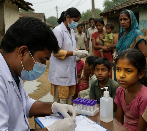 सेक्टर-7 में पीलिया के 15 नए मरीज मिले, 2 बच्चों की हालत गंभीर