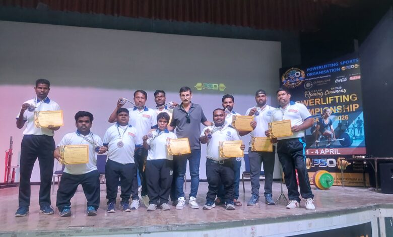 नेशनल में छग को 20 गोल्ड 7 सिल्वर 1 ब्रॉन्ज मिला