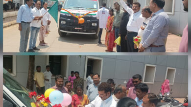 महापौर ने हरी झंडी दिखाकर रवाना किया 15 अत्याधुनिक एम्बुलेंस