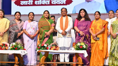 नारी शक्ति महासम्मेलन सम्पन्न में सीएम साय बोले नरेंद्र मोदी ने 12 वर्षों में महिलाओं का सम्मान बढ़ाने का किया है काम