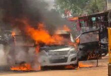 सरायपाली और रायगढ़ में कार-बाइक में आग, अफरा-तफरी और बड़ा नुकसान