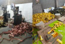 दुर्ग में अवैध गुटखा फैक्ट्री का भंडाफोड़: छापे में बड़ी मात्रा में माल जब्त, 13 मजदूर मिले