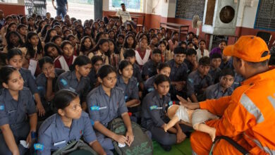 देवभोग में एनडीआरएफ का प्रशिक्षण शिविर: छात्रों को आपदा प्रबंधन और बचाव के जरूरी कौशल सिखाए गए