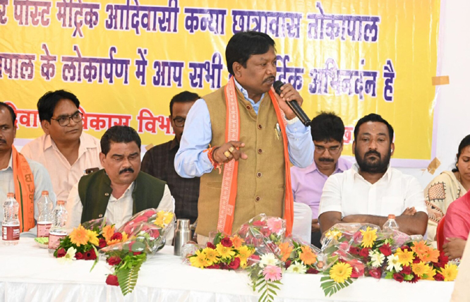 नक्सल मुक्त बस्तर के बाद अंदरूनी इलाकों में छात्रावासो का हाे रहा निर्माण, पढ़ाई हेतु बेहतर वातावरण मिलेगा – कश्यप