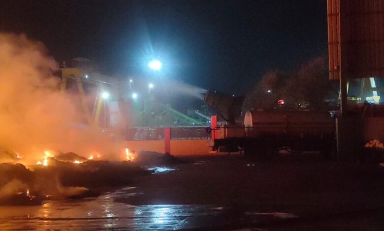 नगर निगम प्लांट में लगी भीषण आग, जांच शुरू