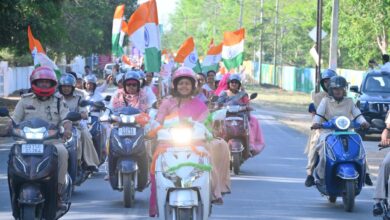 सूरजपुर में ‘नारी शक्ति वंदन’ की गूंज, महिलाओं ने स्कूटी रैली से दिखाया उत्साह सूरजपुर में ‘नारी शक्ति वंदन’ की गूंज, महिलाओं ने स्कूटी रैली से दिखाया उत्साह