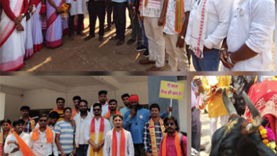 गौ-माता को राष्ट्रमाता घोषित करने बस्तर की सातों तहसीलों में सौंपा गया ज्ञापन