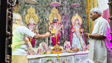 जैतूसाव मठ में रामचन्द्र जी का छट्टी महोत्सव मनाया गया