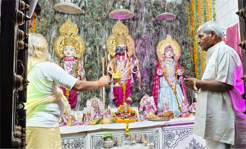 जैतूसाव मठ में रामचन्द्र जी का छट्टी महोत्सव मनाया गया