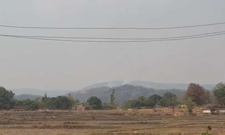 प्राइवेट प्लेन आरा पहाड़ में हुआ क्रैश