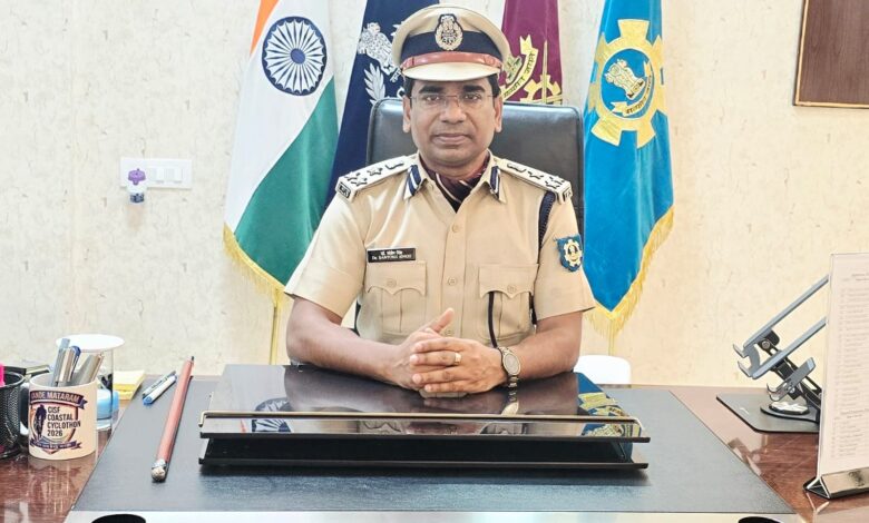 IPS संतोष सिंह ने संभाला हैदराबाद DIG CISF South Zone ll का कार्यभार
