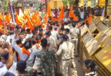 हनुमान जी की मूर्ति हटाने को लेकर बवाल