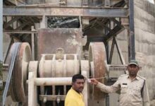 खनिज विभाग ने की कार्यवाई दो पत्थर खदान सील, 7 हाइवा जब्त