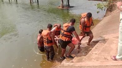तांदुला नहर में नहाने के दौरान पिता पुत्री बहे