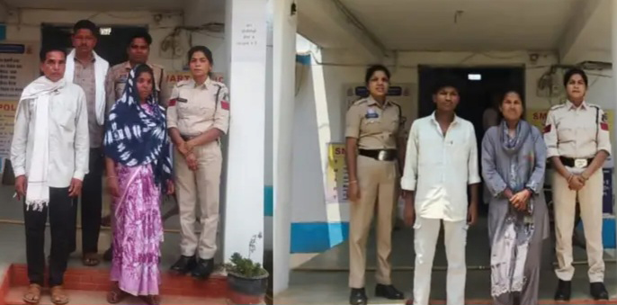 पुलिस ने ऑपरेशन ‘मुस्कान’ व ‘तलाश’ चलाकर अपहृत बालक व गुमशुदा महिला बरामद किया