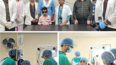 मेकाॅज के डॉक्टरों ने दो बच्चों की आंख की लौटाई रौशनी मेकाॅज के डॉक्टरों ने दो बच्चों की आंख की लौटाई रौशनी