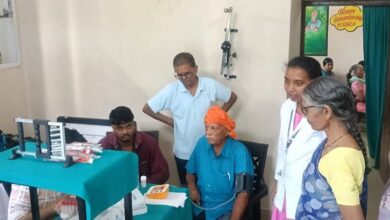 जशपुर में नशामुक्ति केंद्र एवं सियान गुड़ी के हितग्राहियों का हुआ स्वास्थ्य परीक्षण