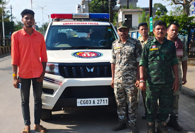 आमजन की सुरक्षा हेतु सुकमा कोतवाली क्षेत्र में डायल 112 सेवा प्रारम्भ