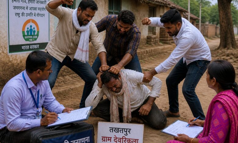 बिल्हा के बाद तखतपुर के देवरीकला में कोटवार की बेरहमी से पिटाई