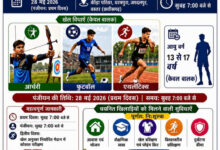 बस्तर के पहले आवासीय खेल अकादमी में प्रवेश के लिए चयन ट्रायल 28-29 मई को