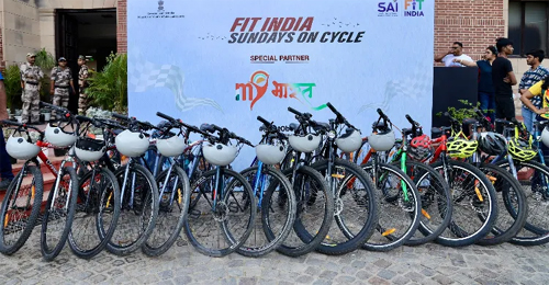 फिट इंडिया संडेज़ ऑन साइकिल का विशेष 75वां संस्करण 24 मई को, देशभर के 8,000 से अधिक स्थानों पर नागरिकों को एकजुट करेगा