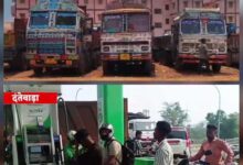 दंतेवाड़ा में डीजल नहीं मिलने से लौह अयस्क से भरी 1600 ट्रक रवाना नहीं हुई