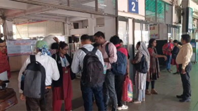 रायपुर स्टेशन पर किलाबंदी टिकट चेकिंग 528 मामलों से 3,18,450 राजस्व की प्राप्ति
