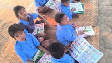नक्सल मुक्त होने से अबूझमाड़ के कारकाबेड़ा में खुला स्कूल