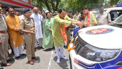 एमसीबी जिले को मिली सुरक्षा की नई ताकत, स्वास्थ्य मंत्री ने डायल-112 नेक्स्ट जेन सेवा को दिखाई हरी झंडी