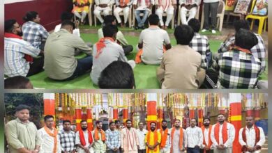 साप्ताहिक मिलन हिंदू समाज को संगठित करने का प्रमुख केंद्र -नाग