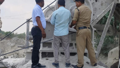 भिलाईखुर्द दुर्घटना मामले की संयुक्त जांच दल ने की मौके पर जांच, क्रशर प्लांट किया गया सील