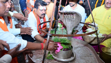 उप मुख्यमंत्री शर्मा ने भोरमदेव मंदिर में की पूजा 