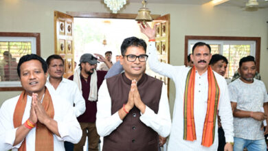 रायगढ़ में पहाड़ मंदिर समिति की बैठक में शामिल हुए वित्त मंत्री चौधरी