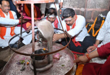 उप मुख्यमंत्री शर्मा, वन मंत्री कश्यप व सांसद पाण्डेय ने भोरमदेव मंदिर में की पूजा-अर्चना