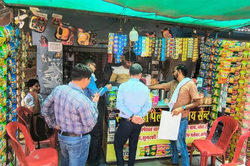 भाटागांव में कोटपा के तहत कटे 80 चालान, वसूला गया 3750 जुर्माना