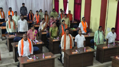 जगदलपुर निगम में नारी शक्ति वंदन अधिनियम 2023 के संसद में पारित नहीं होने पर किया निंदा प्रस्ताव पारित