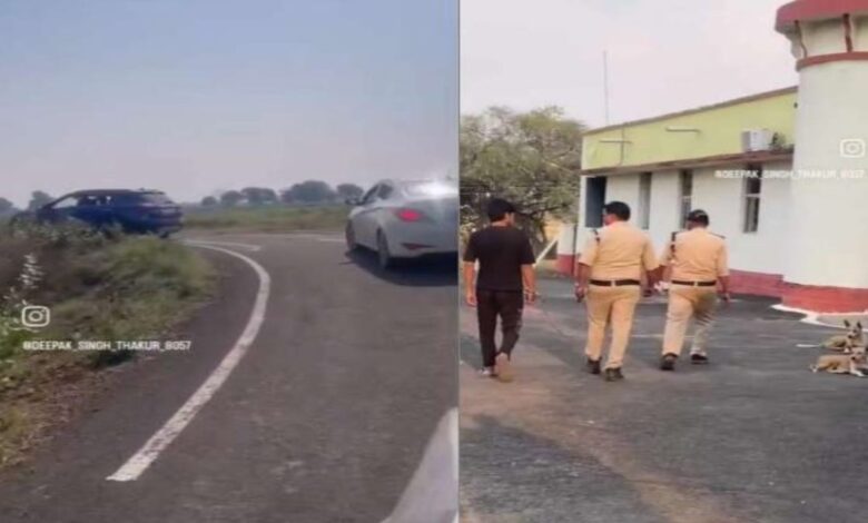 शराब तस्करी के आरोपी को प्राइवेट कार से कोर्ट ले जाने का वीडियो वायरल शराब तस्करी के आरोपी को प्राइवेट कार से कोर्ट ले जाने का वीडियो वायरल