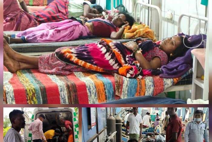 जतरा कार्यक्रम का प्रसाद ग्रहण करने वाले 17 ग्रामीण फूड पॉइजनिंग के हुए शिकार जतरा कार्यक्रम का प्रसाद ग्रहण करने वाले 17 ग्रामीण फूड पॉइजनिंग के हुए शिकार
