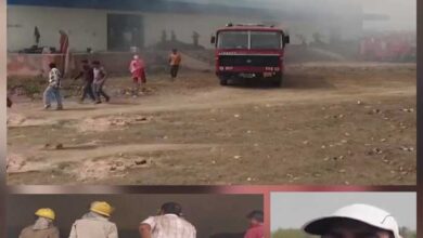 सरगीपाल के तेंदूपत्ता गोदाम क्रमांक 5 में लगी आग, एक संदिग्ध पकड़ाया सरगीपाल के तेंदूपत्ता गोदाम क्रमांक 5 में लगी आग, एक संदिग्ध पकड़ाया