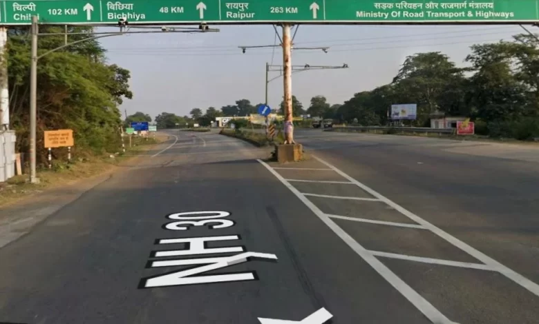 मध्यप्रदेश–छत्तीसगढ़ सड़क मार्ग को मिलेगी रफ्तार, जबलपुर–चिल्पी NH-30 फोरलेन तैयार