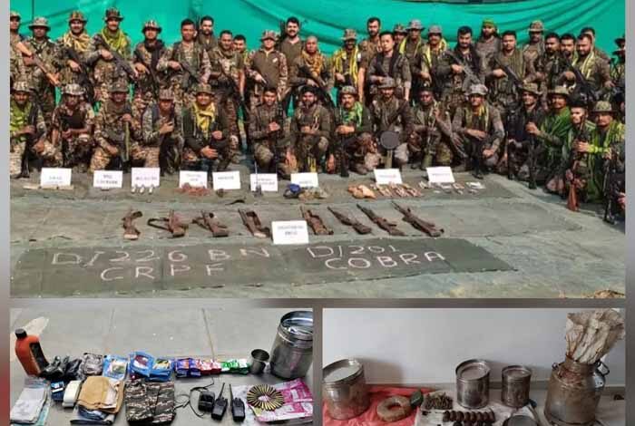 सुरक्षाबलों ने पूर्व में सक्रिय रहे नक्सलियों के 4 डंप किए बरामद सुरक्षाबलों ने पूर्व में सक्रिय रहे नक्सलियों के 4 डंप किए बरामद