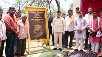 स्लम बाहुल्य वार्ड स्थित जोगियाडेरा पीपरापारा बस्ती में होगें 90 लाख से सड़क डामरीकरण कार्य