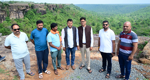 वित्त मंत्री चौधरी ने मटनार बैराज परियोजना का किया निरीक्षण, 21 मेगावाट बिजली का होगा उत्पादन