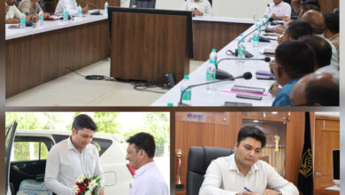 बीजापुर कलेक्टर विश्वदीप ने किया पदभार ग्रहण, योजनाओं का लाभ अंतिम व्यक्ति तक पहुंचाने दिये निर्देश