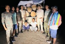 8 नग साल लट्ठा सहित पिकअप वाहन जब्त, दो आरोपी गिरफ्तार, न्यायिक अभिरक्षा में भेजे गए