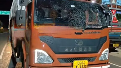 कोंड़ागांव बायपास मार्ग पर अज्ञात उपद्रवियों ने दर्जनभर वाहनों पर की पत्थरबाजी