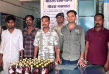 महीष ढ़ाबा में शराब बिक्री करते/पिलाते ढ़ाबा संचालक सहित 5 गिरफ्तार, अलग से बात करने वाला टीआई सस्पेंड
