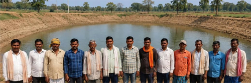 मनरेगा से बदली गांव की तस्वीर : तालाब गहरीकरण से बढ़ा जलस्तर, किसानों को सालभर सिंचाई सुविधा मनरेगा से बदली गांव की तस्वीर : तालाब गहरीकरण से बढ़ा जलस्तर, किसानों को सालभर सिंचाई सुविधा