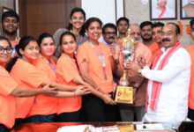 साव से फेडरेशन कप मिक्स्ड नेटबॉल चैंपियनशिप में रजत पदक जीतने वाले खिलाडिय़ों ने की मुलाकात